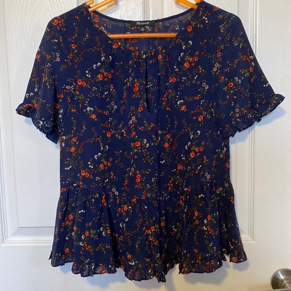 Floral Madewell blouse - Picture 1 of 5